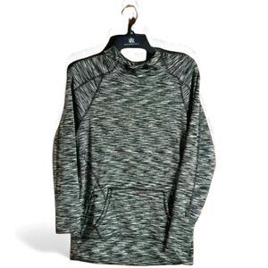 Calvin Klein Performance  Women's Size XS Lightweight Neon Green/Black Hoodie